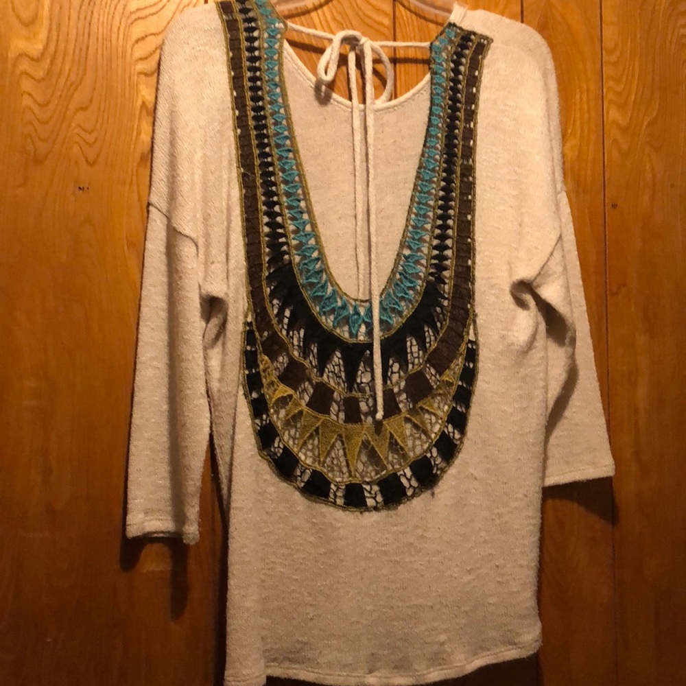Open Back Crochet Top